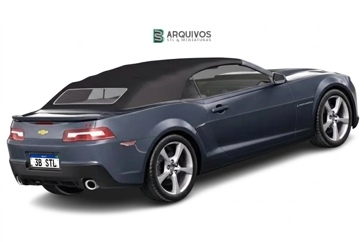 Modelo 3D STL - Chevrolet Camaro SS Convertible 2014 — foto 4